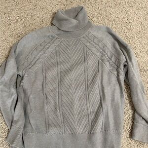 Tommy Hilfiger Light Gray Knit Sweater